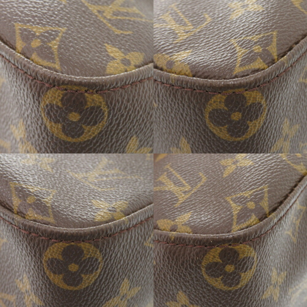 LOUIS VUITTON Authentic Brown Monogram Looping GM Shoulder Bag - Picture 5 of 11